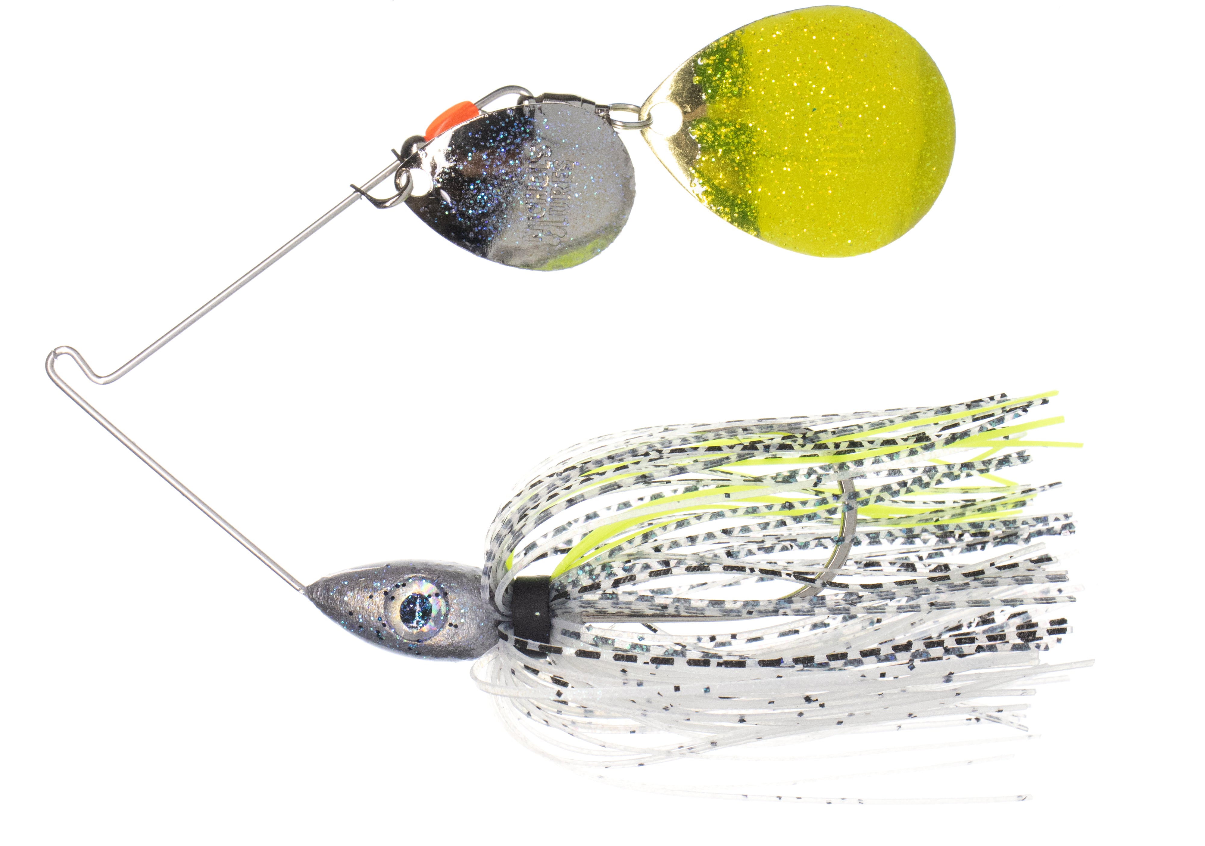  Nichols Lures 21-12 Pulsator Metal Flake Spinnerbait  Chartreuse, 1/2 oz : Sports & Outdoors