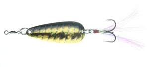 Nichols Lures Lake Fork Flutter Spoon - 5in - Shattered Glass Silver