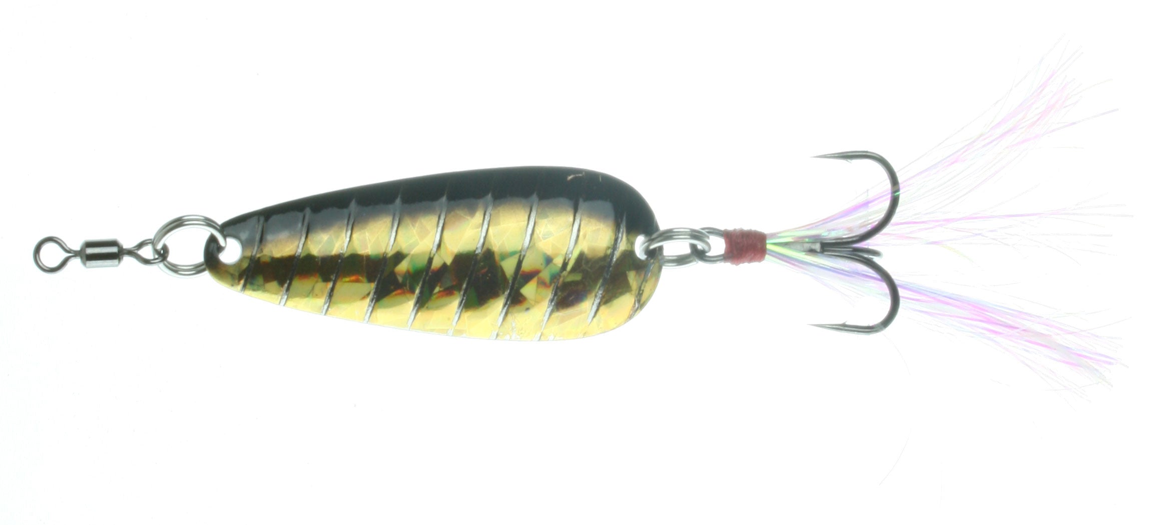 Jenko Fishing Sticky Spoon Flutter Spoon - Chrome Shad, 3oz, 8in