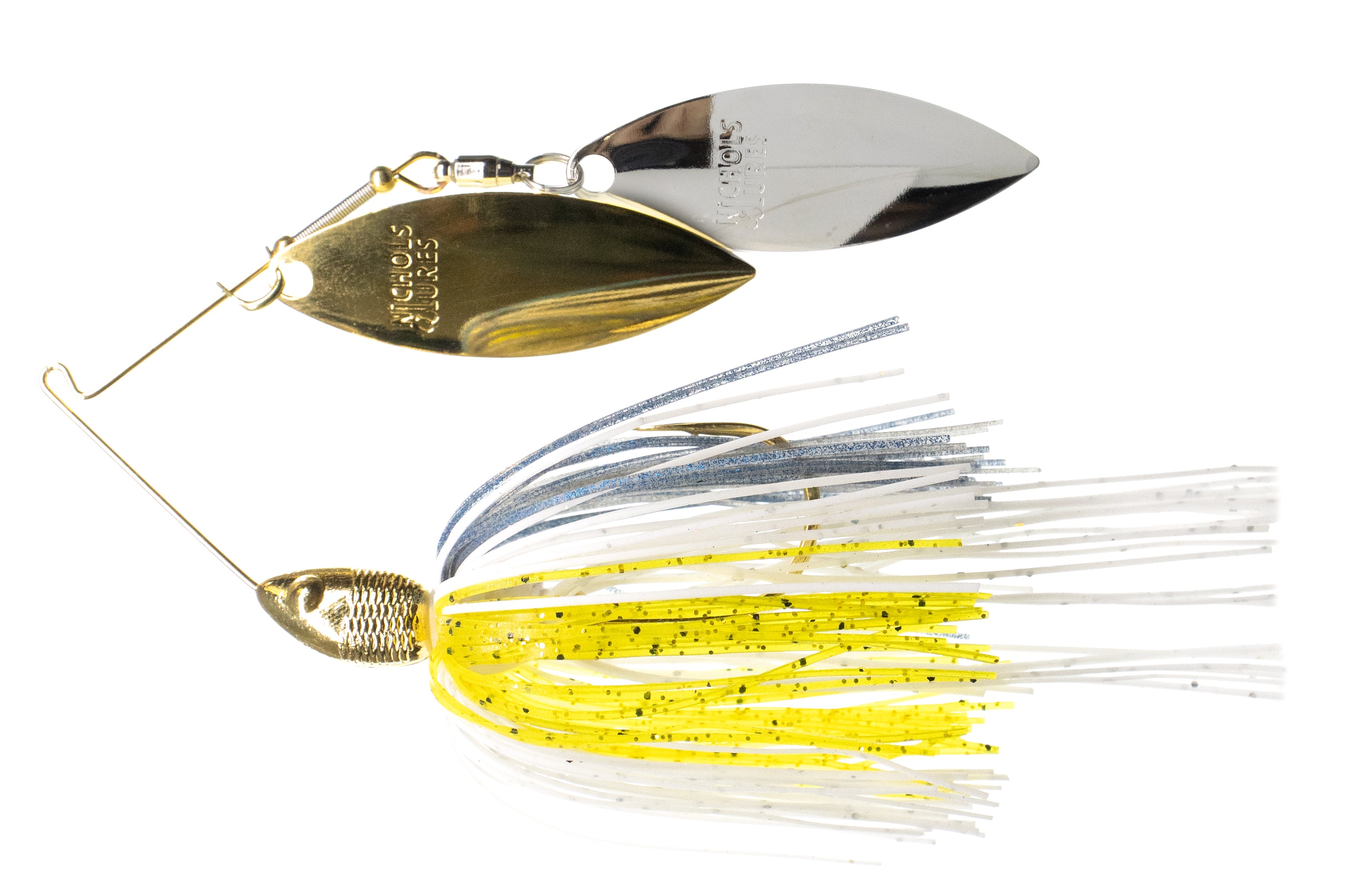 Nichols Lures Pulsator Double Willow Spinnerbait